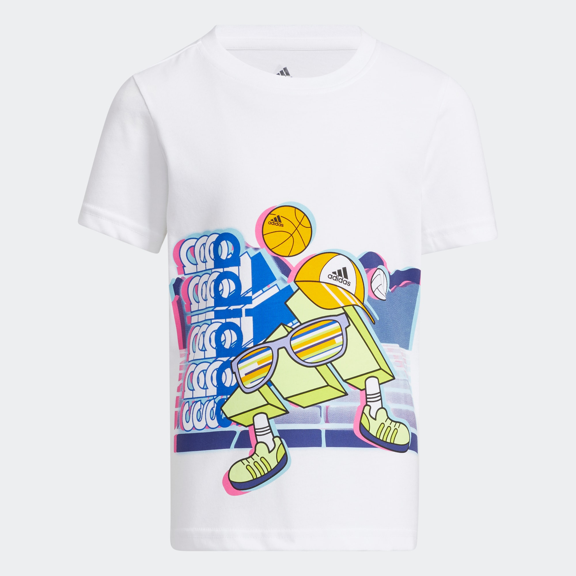 

Детская футболка adidas COTTON GRAPHIC TEE, Многоцветный