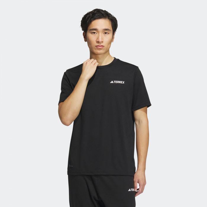 Мужская футболка adidas SHORT SLEEVE LOGO TECH TEE