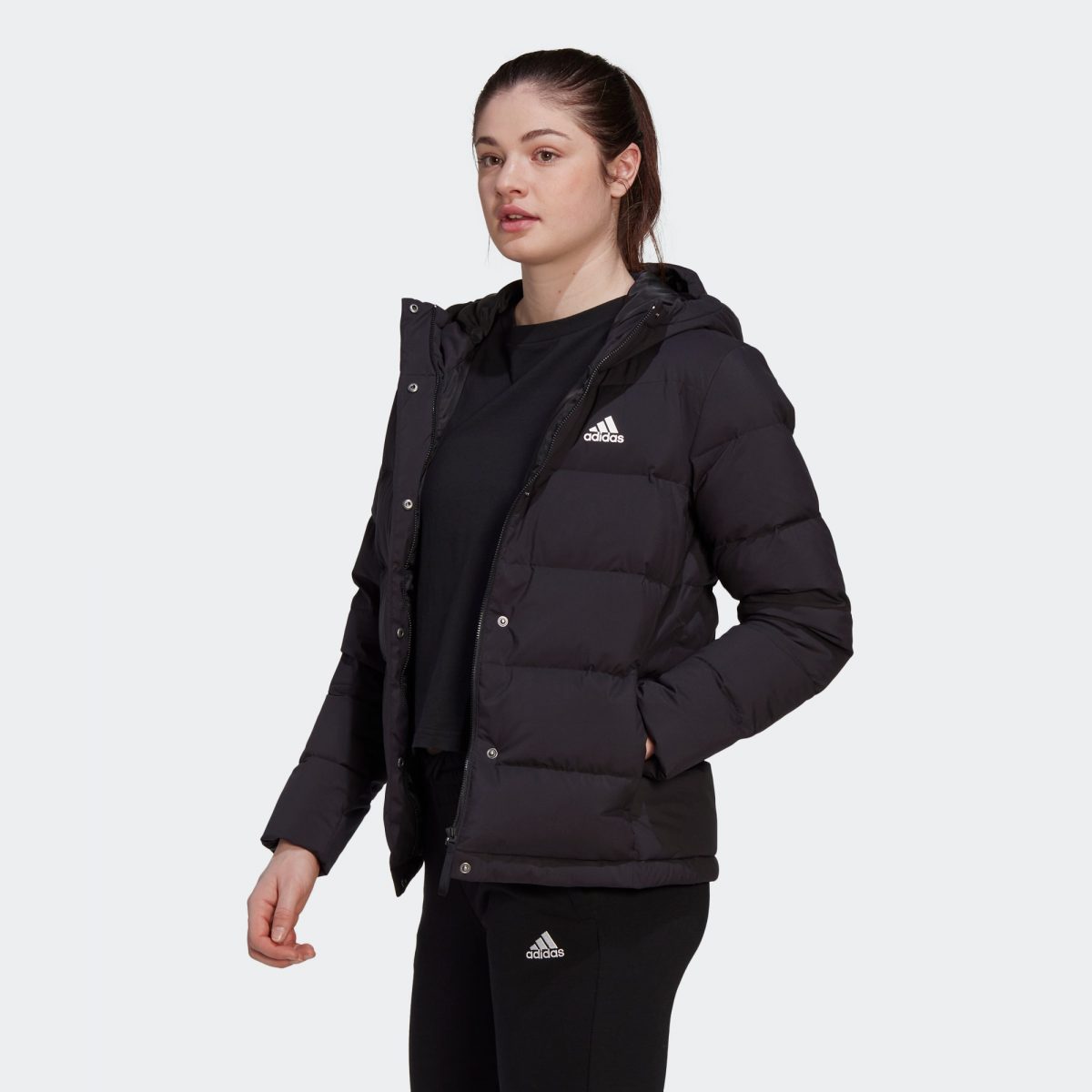 Adidas helionic sales hooded