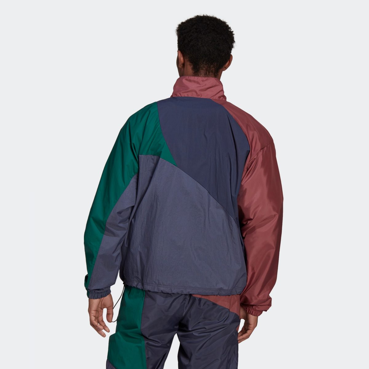 Adidas colorblock deals track jacket