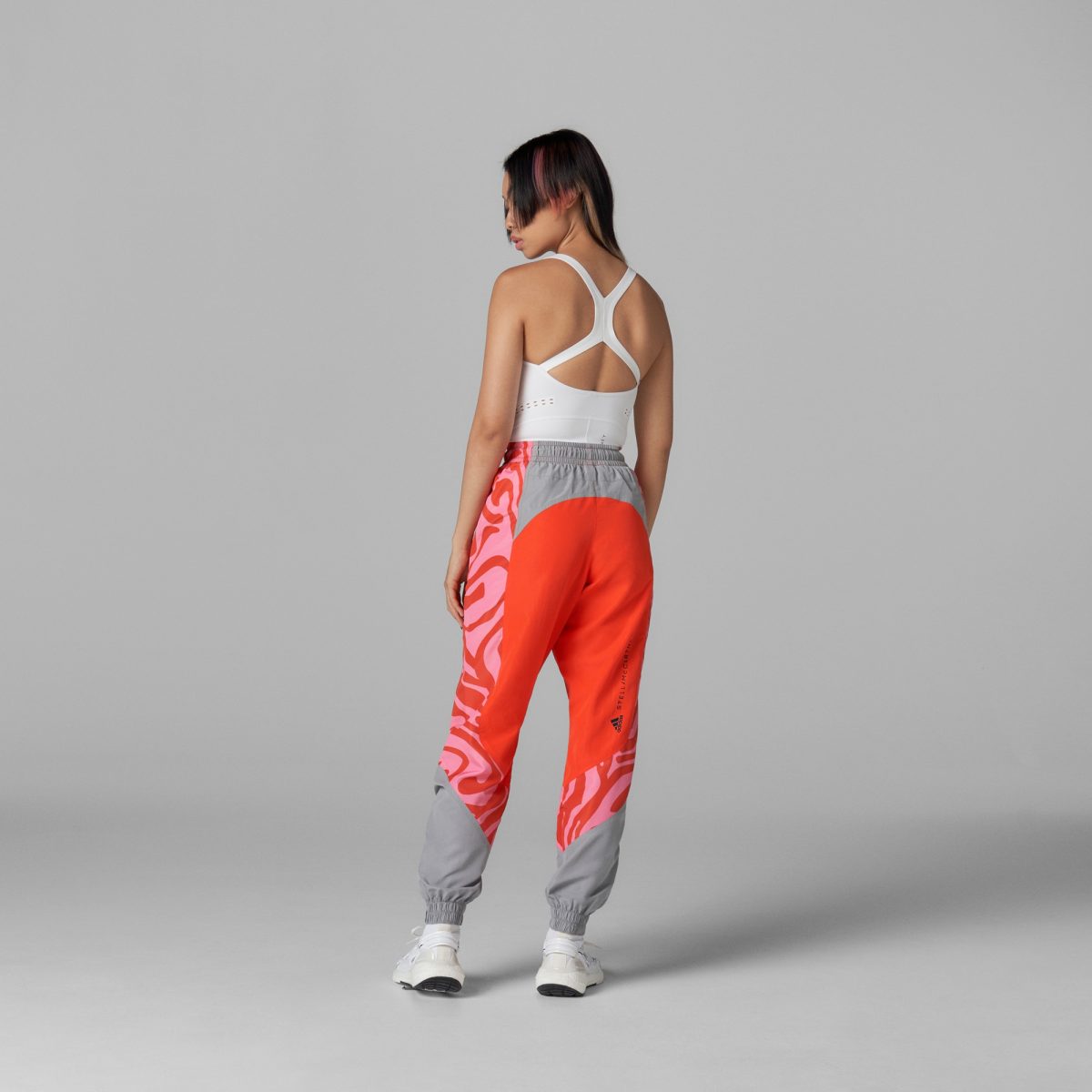 Adidas printed sales track pants