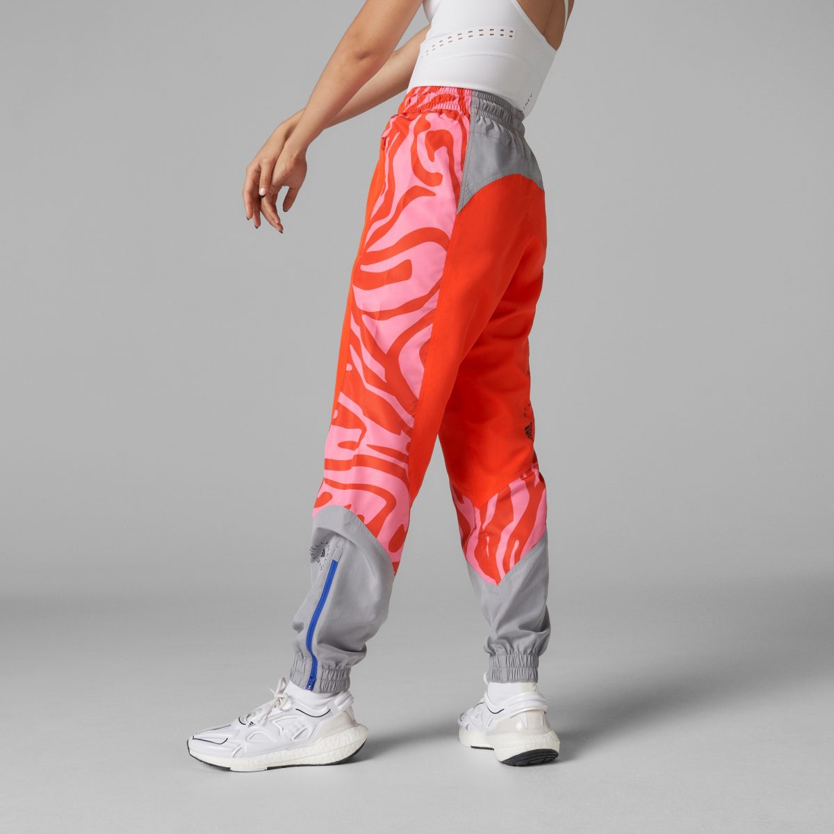 Adidas printed sales track pants