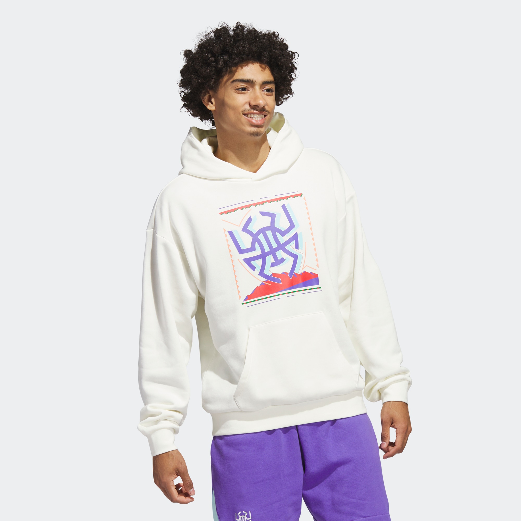 

Мужское худи adidas D.O.N. EXCELLENCE HOODIE, Белый