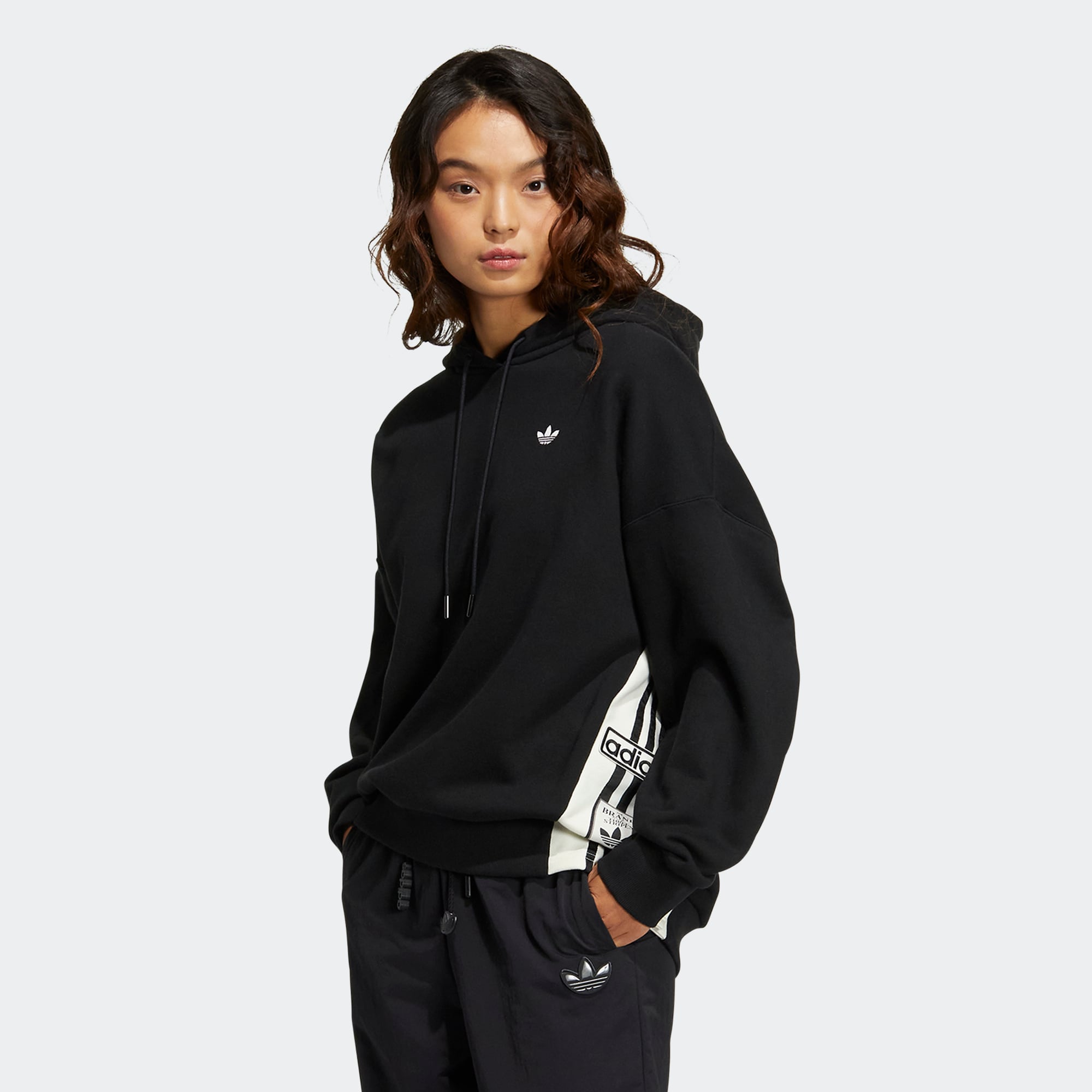 Adidas adibreak outlet longline hoodie