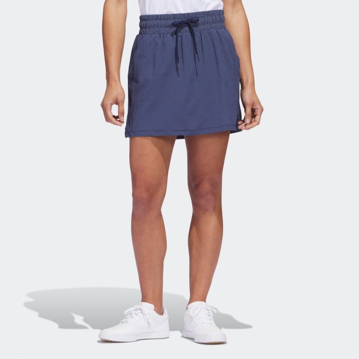 Женская юбка adidas SEERSUCKER 16-INCH GOLF SKORT