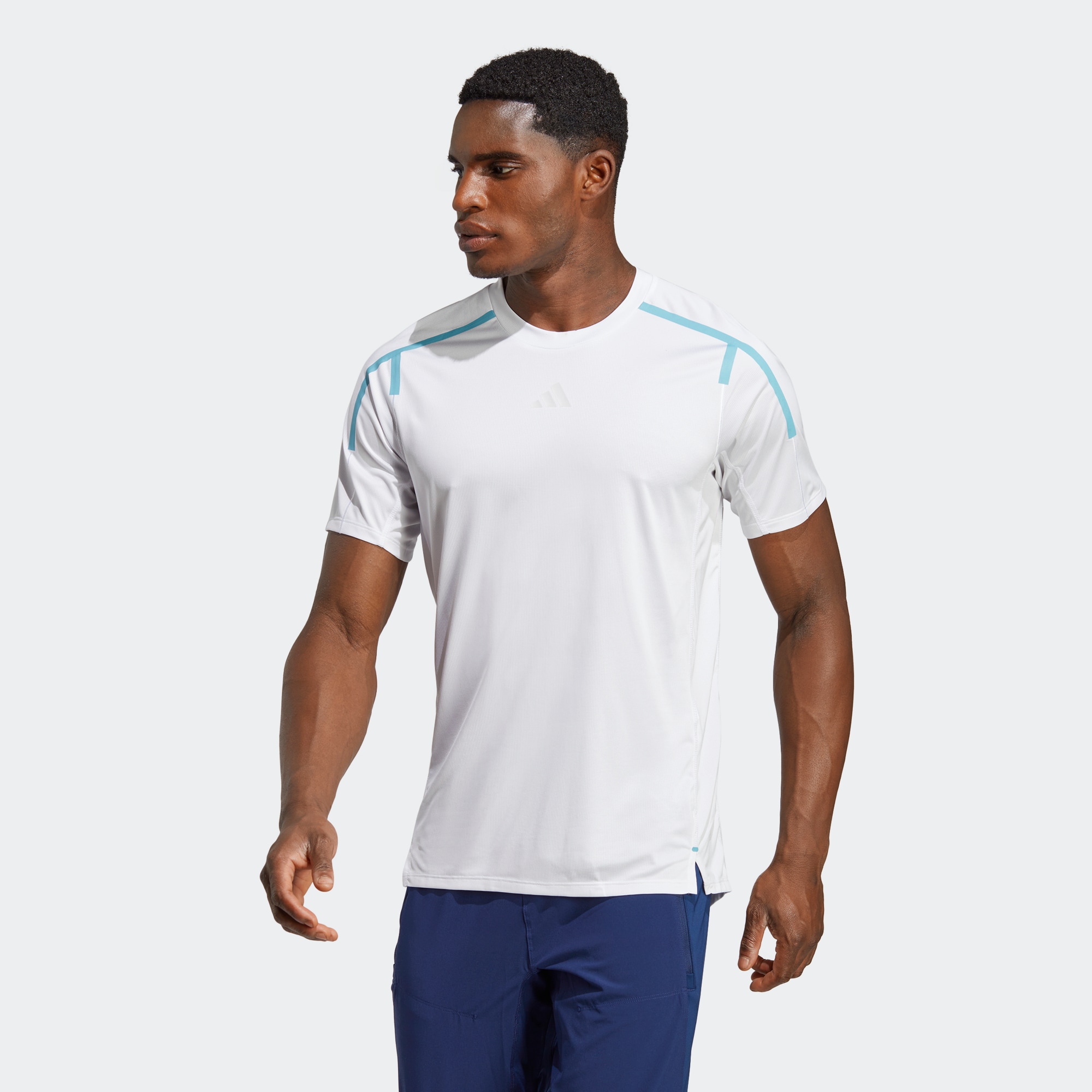 

Мужская футболка adidas TEACH NOT PREACH WORKOUT TEE, Белый