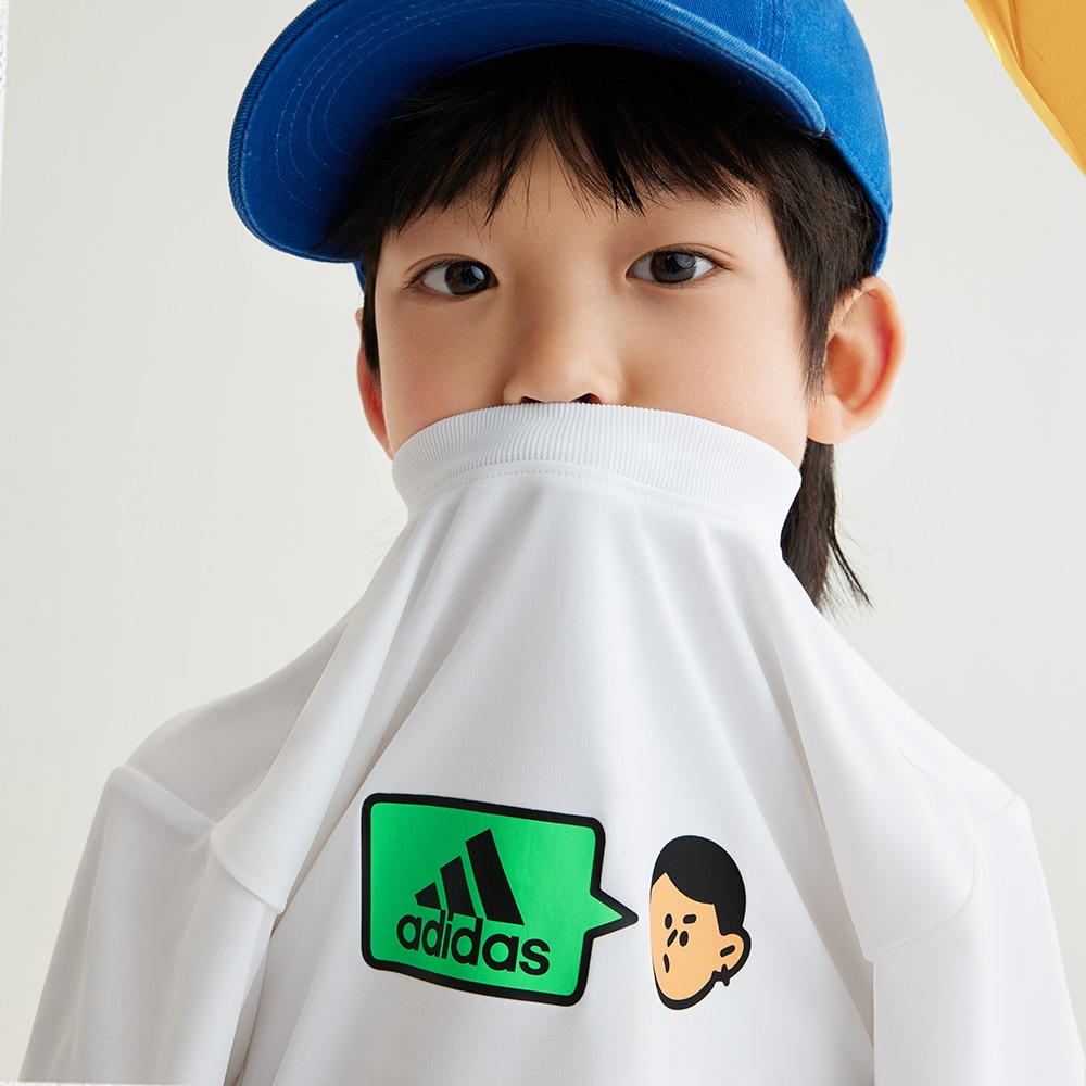 Детский свитшот adidas SEEBIN SHORT SLEEVE TEE SET фотография
