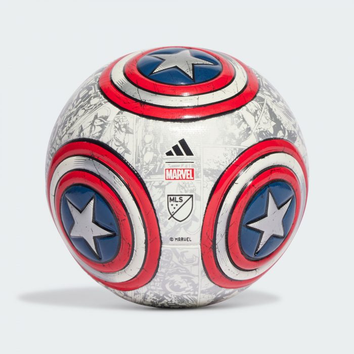 Мяч adidas MARVEL MLS CAPTAIN AMERICA
