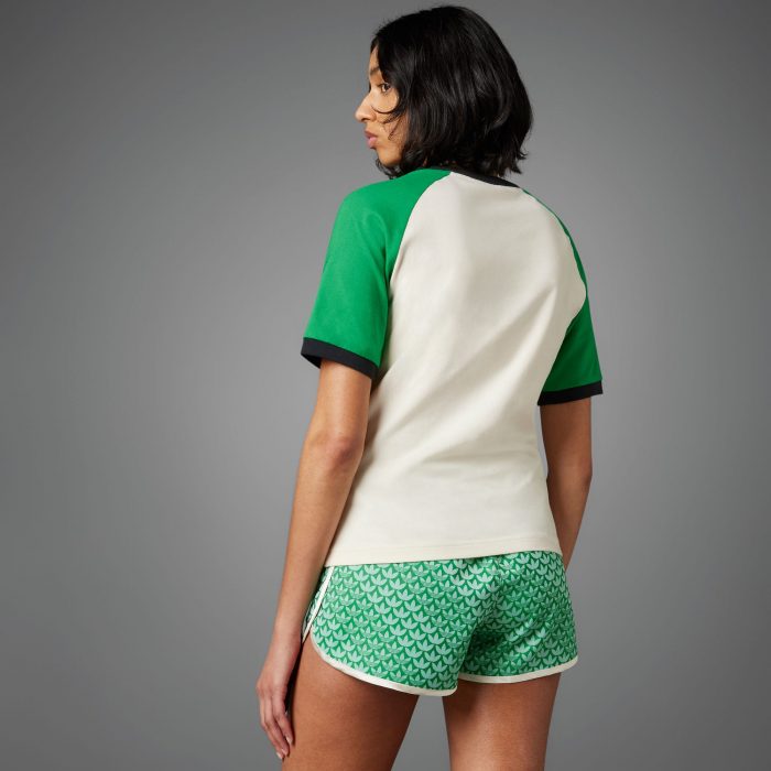 Женская футболка adidas ADICOLOR 70S V-NECK CALI TEE