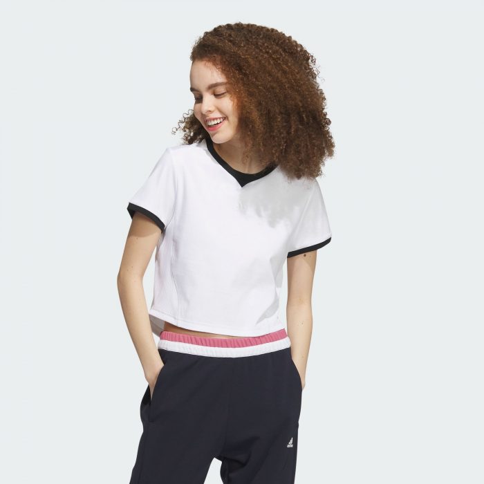 Женская футболка adidas RCO GRAPHIC SHORT SLEEVE TEE