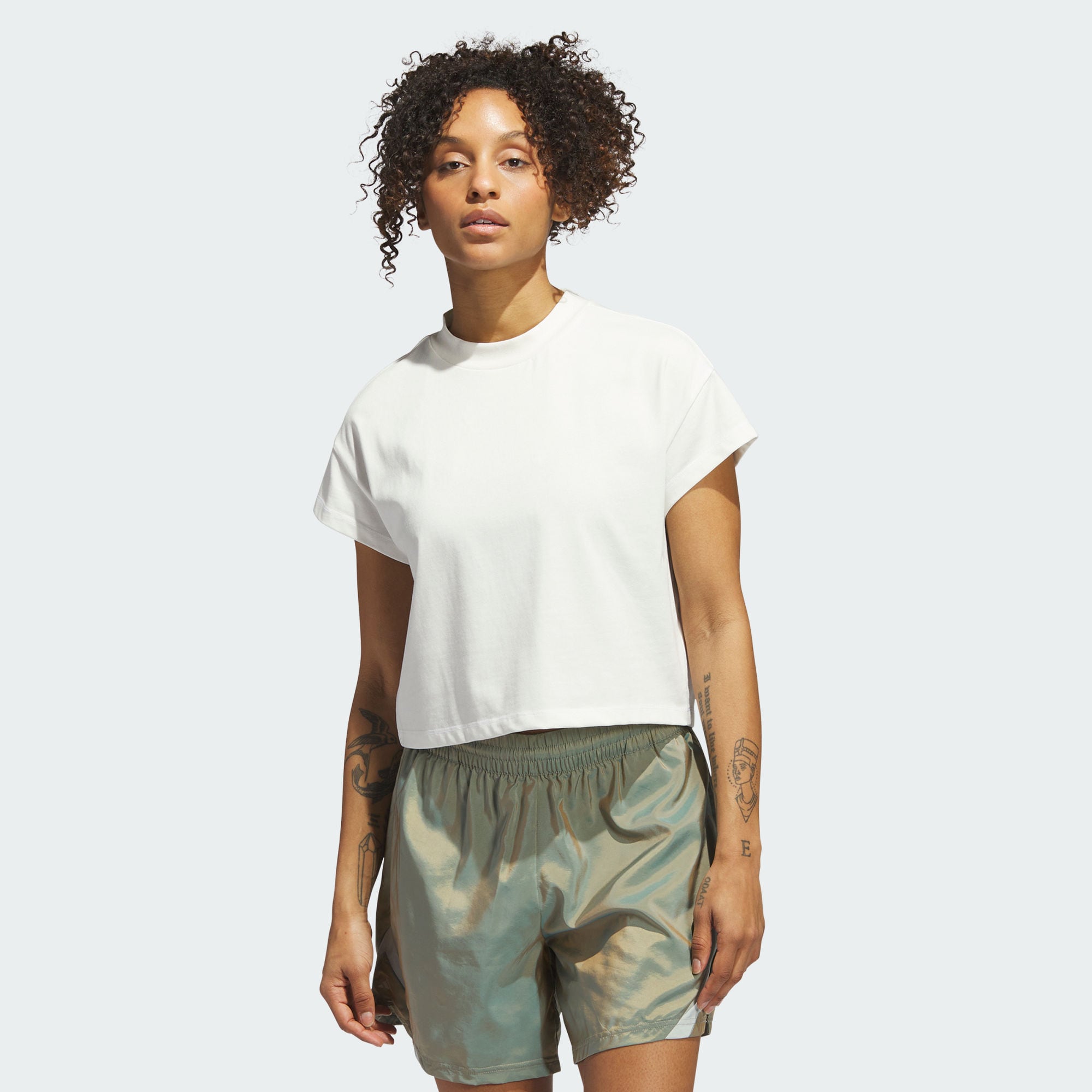 

Женская футболка adidas SELECT CUTOFF TEE, Белый