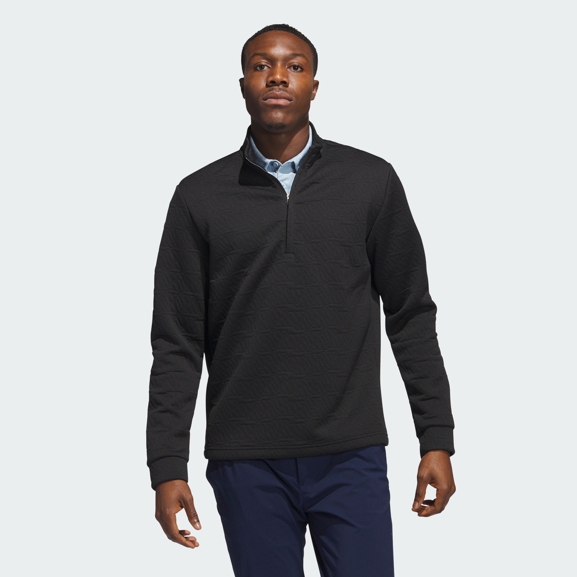 

Мужское худи adidas DWR QUARTER-ZIP PULLOVER, Черный