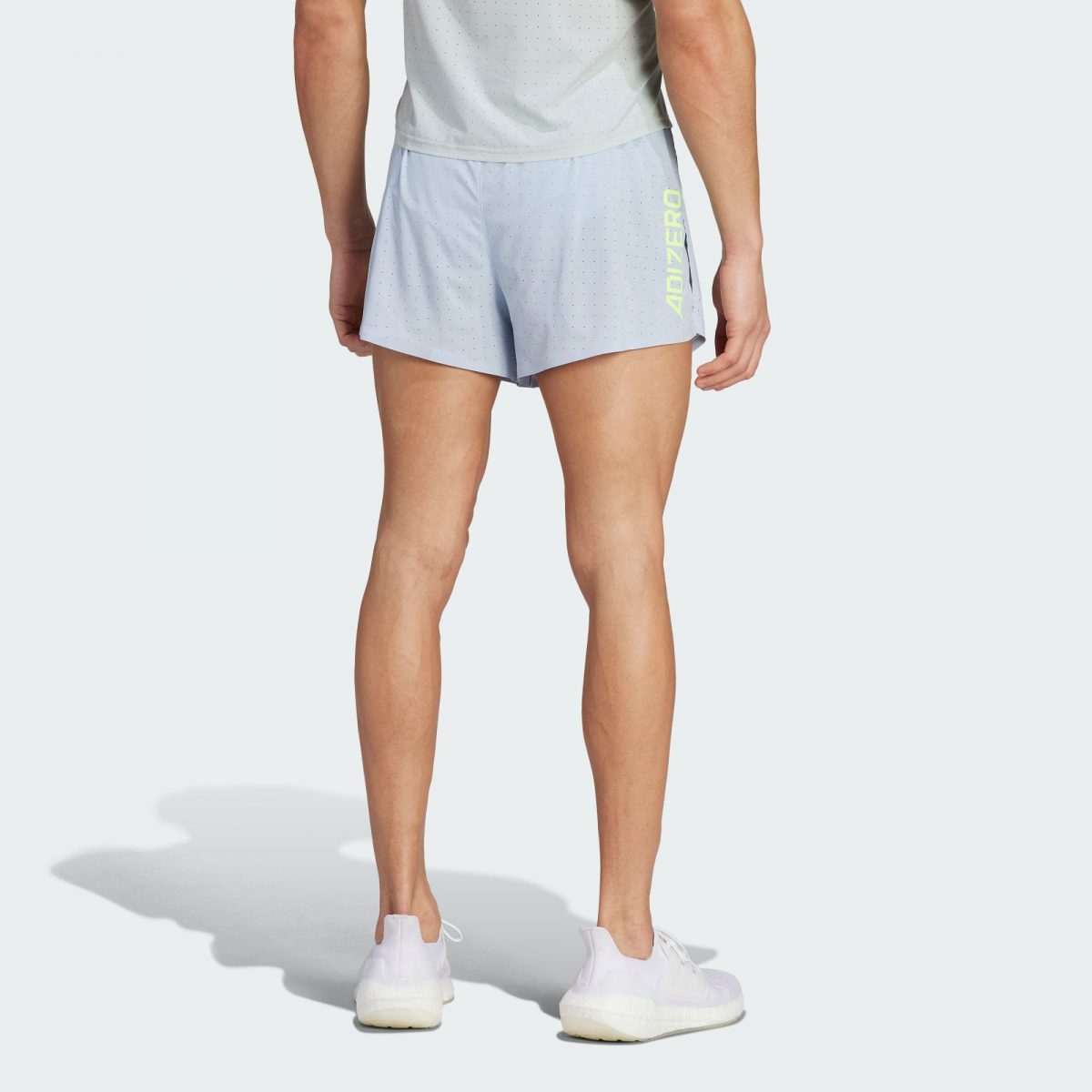 Мужские шорты adidas ADIZERO RUNNING SPLIT SHORTS фотография