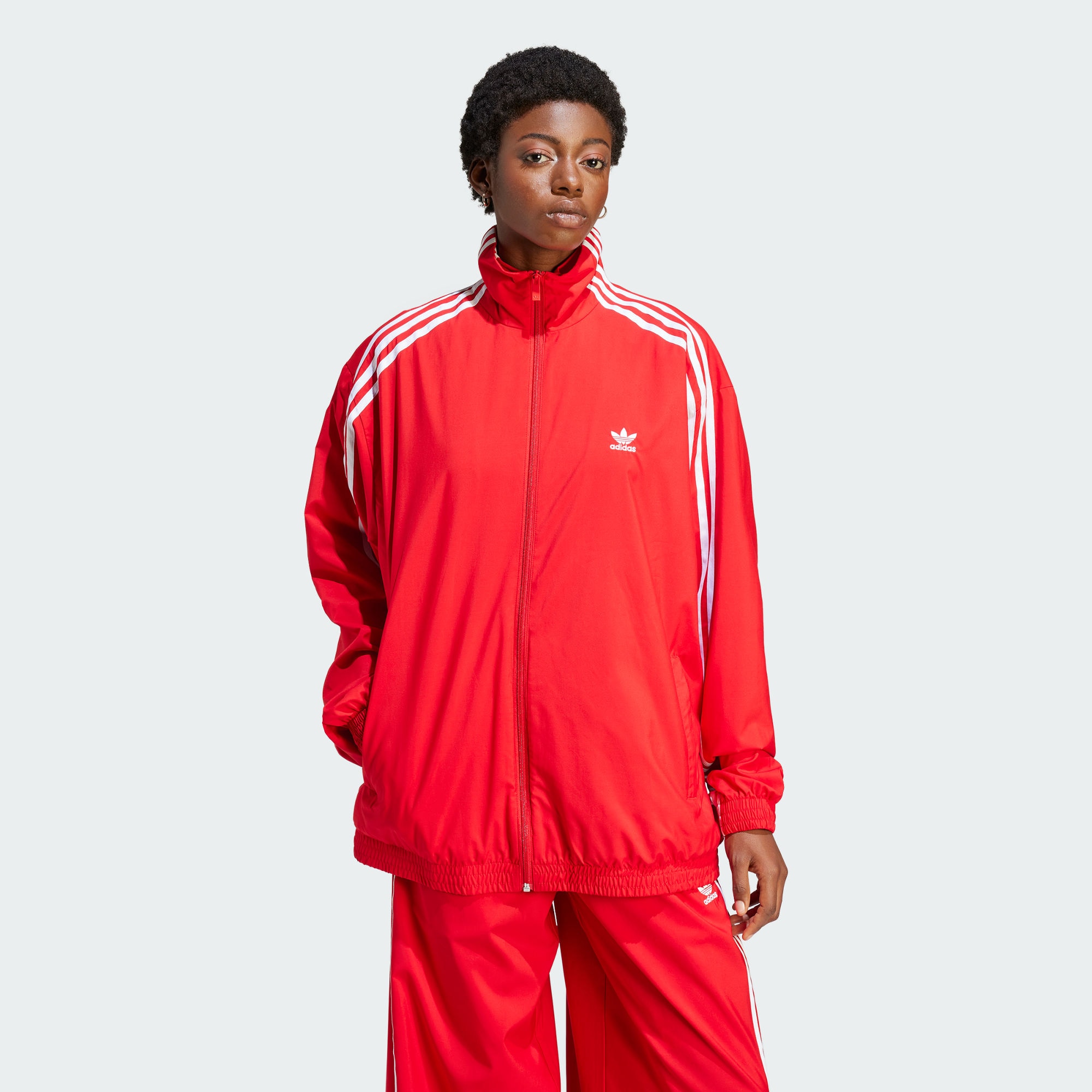 Red store adidas top