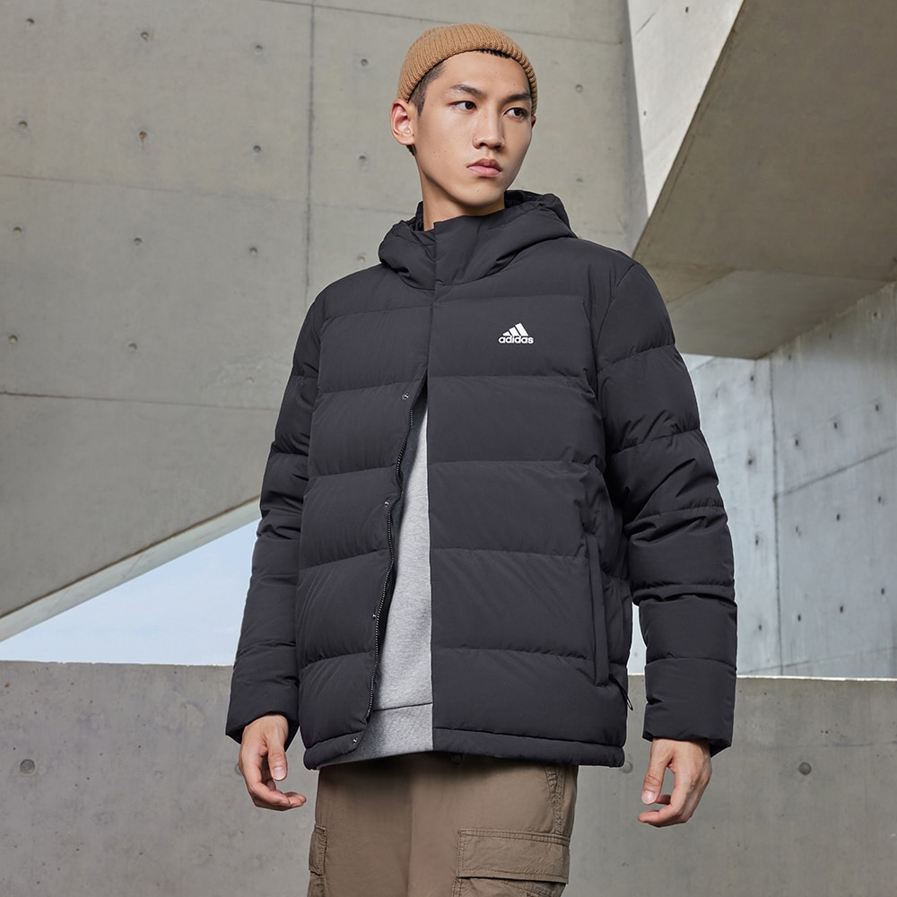 Adidas helionic sales hooded