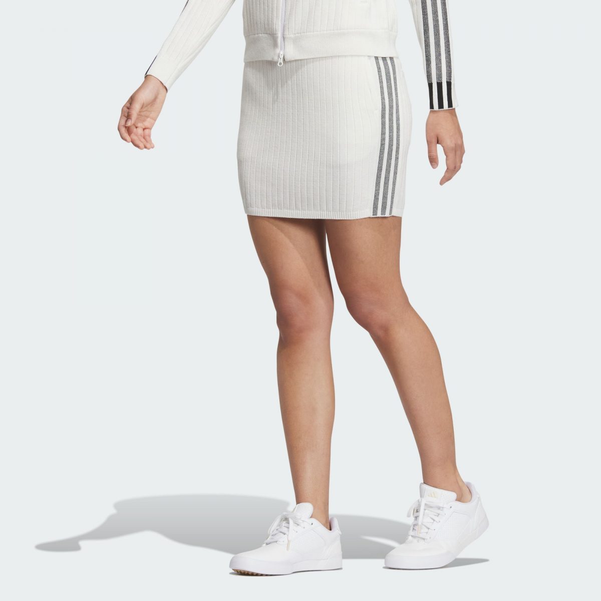 Женская юбка adidas 3-STRIPES SWEATER SKIRT фото