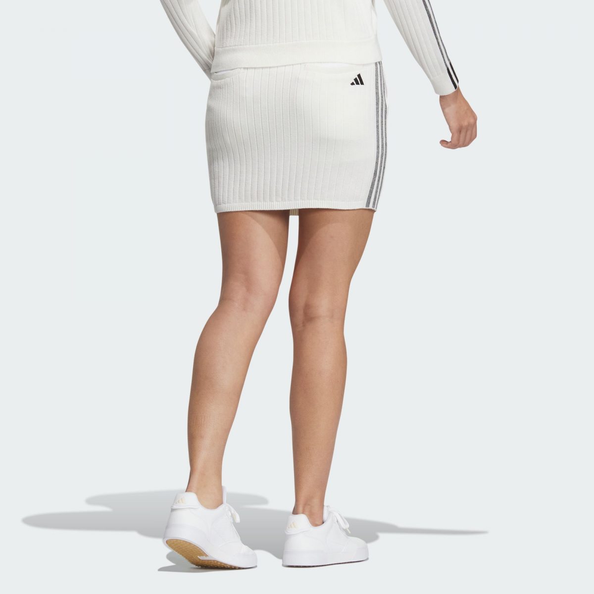 Женская юбка adidas 3-STRIPES SWEATER SKIRT фотография