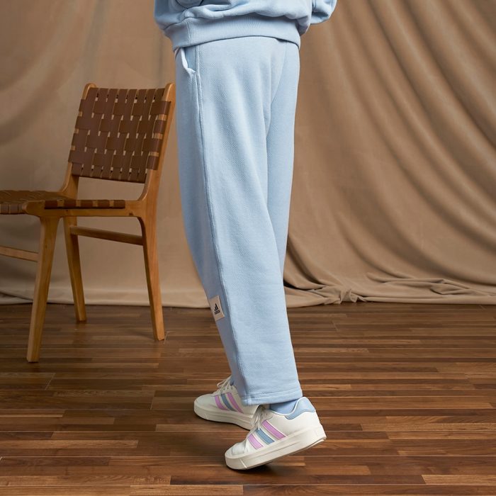 Женские брюки adidas LOUNGE BARREL-LEG PANTS