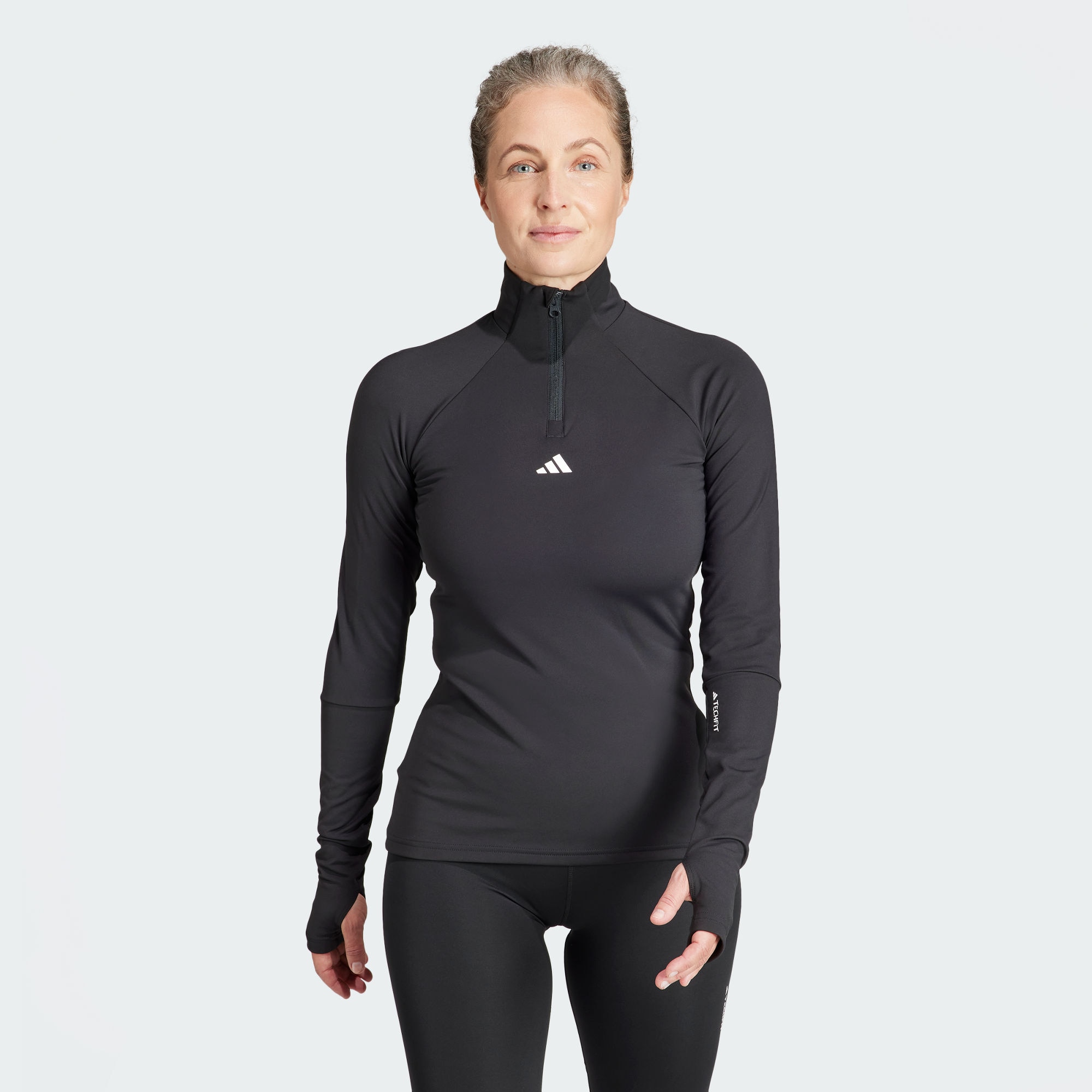 Женский топ adidas TECHFIT COLD.RDY TRAINING TOP HY3215 купить в Москве с  доставкой: цена, фото, описание - интернет-магазин MYREACT.ru