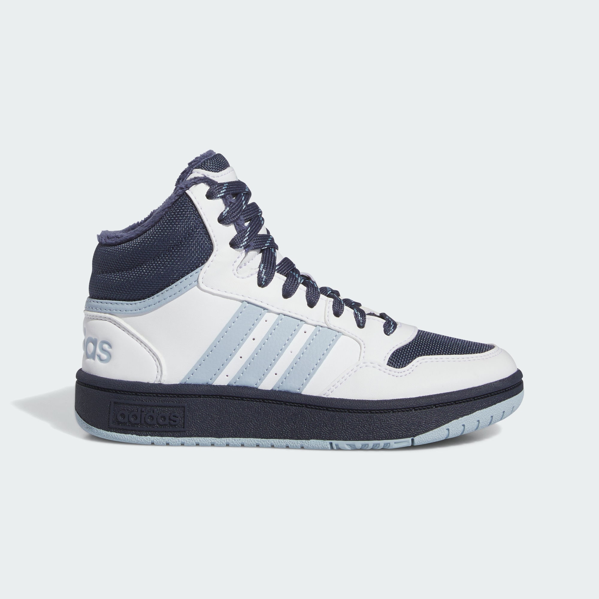 Adidas hoops sales mid infants trainers