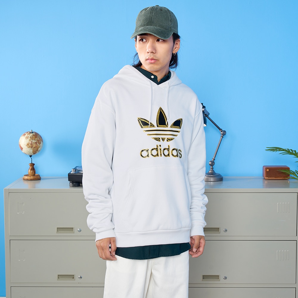 Adidas metallic outlet hoodie