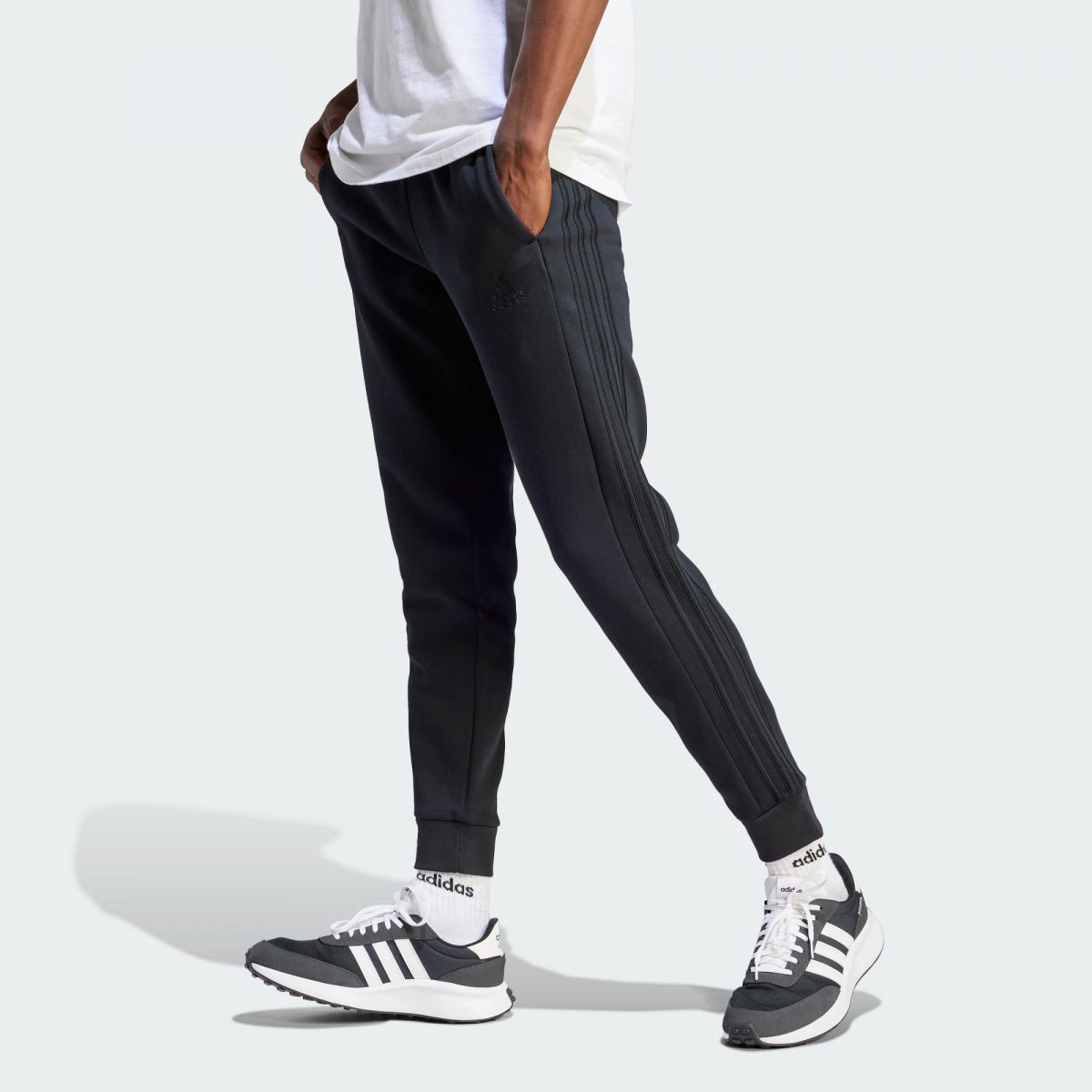 Мужские брюки adidas ESSENTIALS FLEECE CUFF PANTS фото