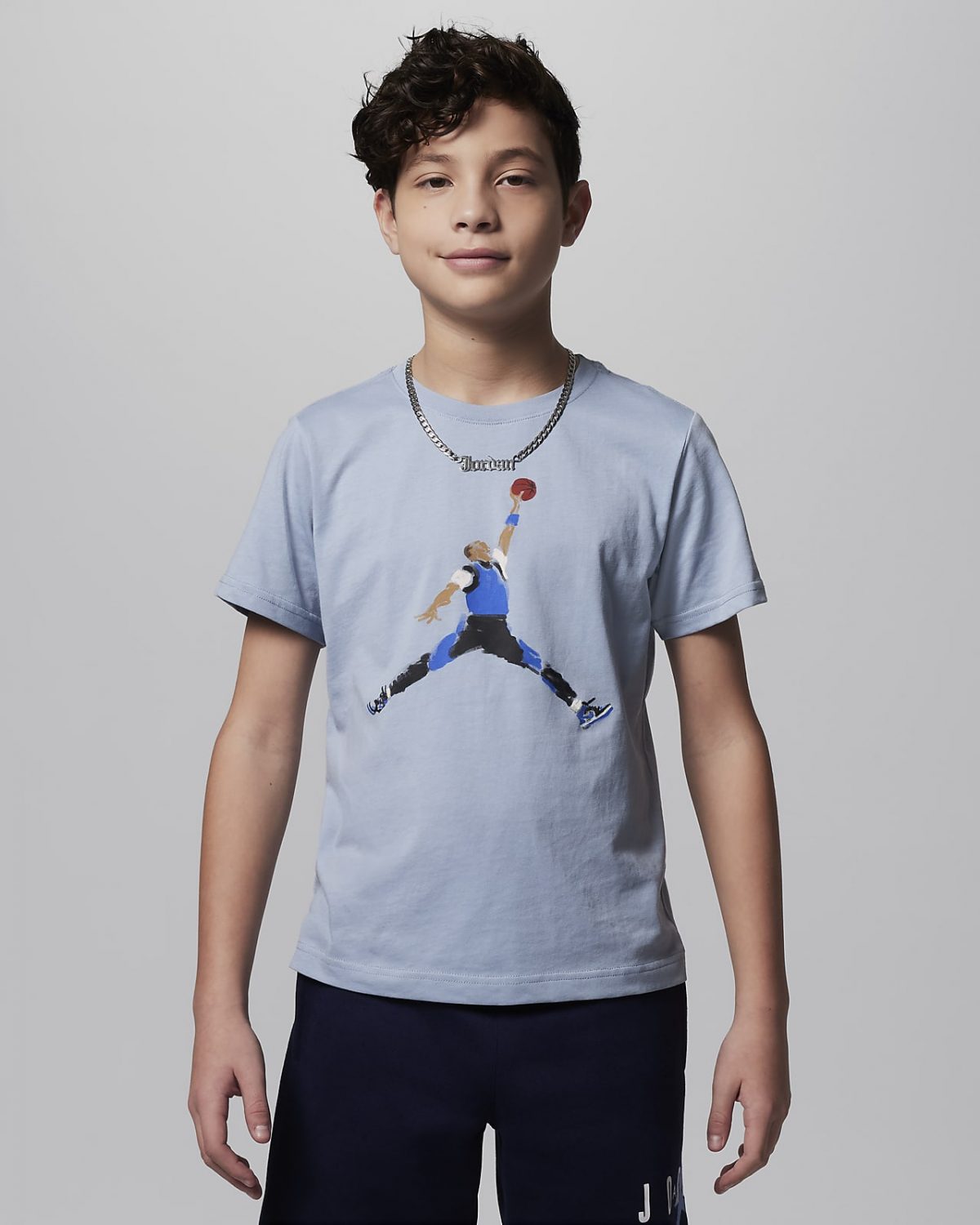 Детская футболка nike Jordan Watercolor Jumpman фото