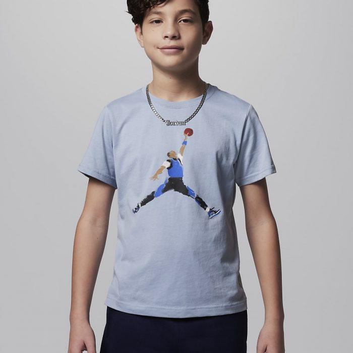 Детская футболка nike Jordan Watercolor Jumpman