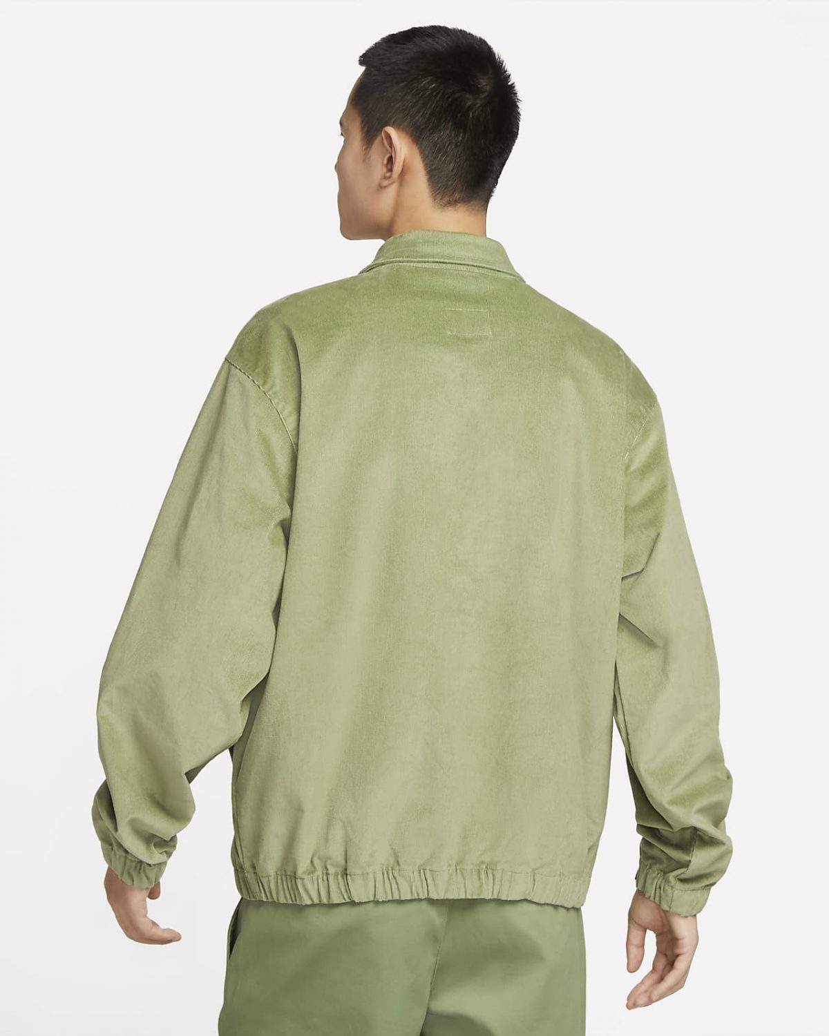 Мужская куртка Nike Life зеленая фотография
