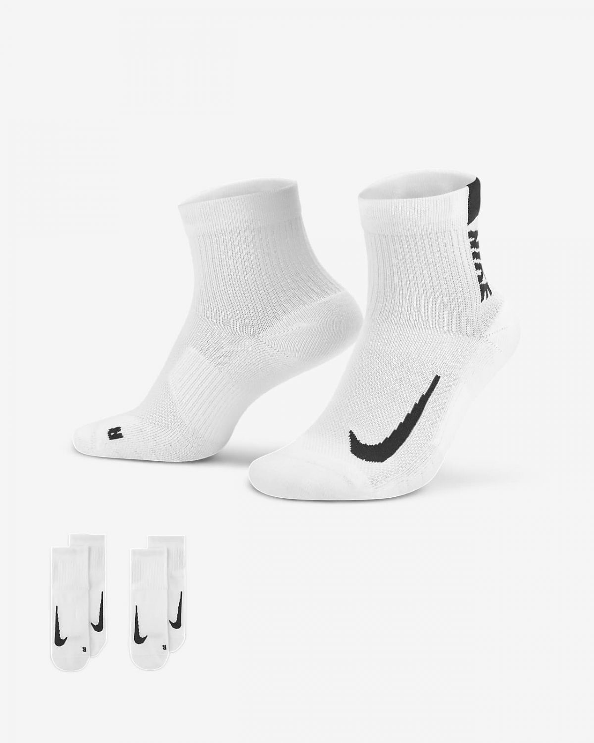 Носки Nike Multiplier черные фото