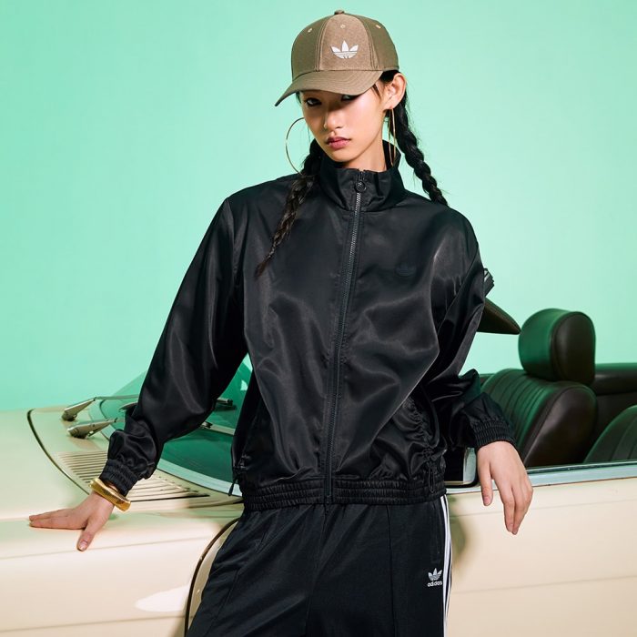 Женская куртка adidas SATIN TRACK TOP