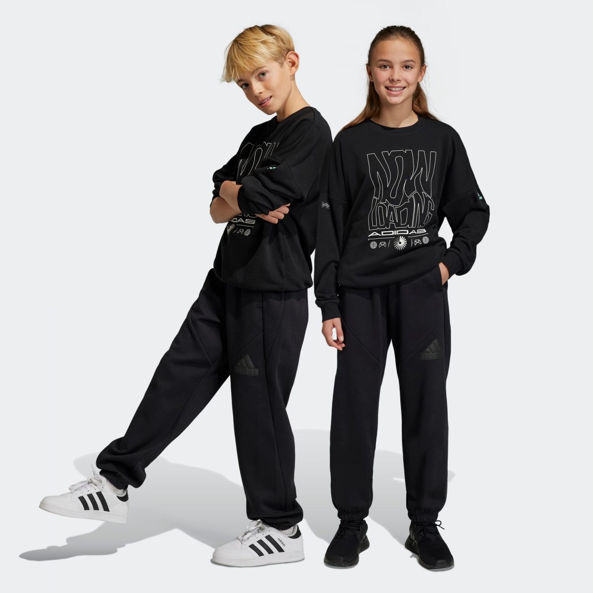 Детские брюки adidas FUTURE ICONS LOGO PANTS фото