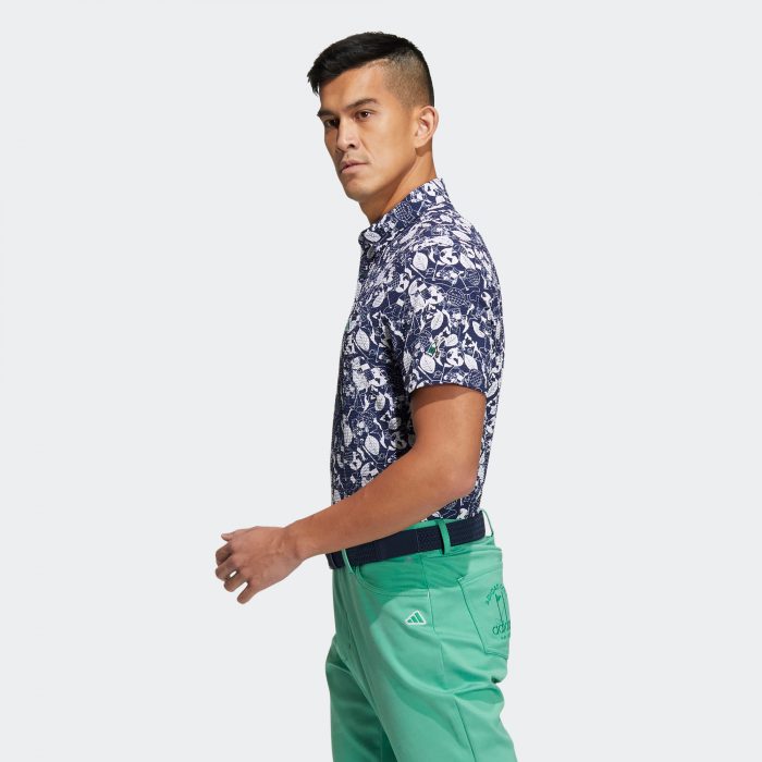 Мужская футболка adidas PLAY GREEN GRAPHIC POLO SHIRT