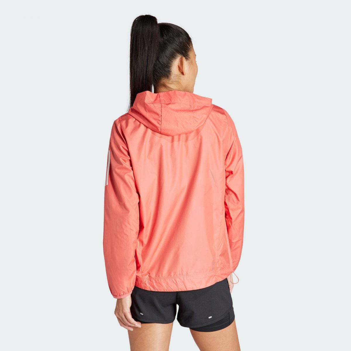 Женская куртка adidas OWN THE RUN JACKET красная фотография