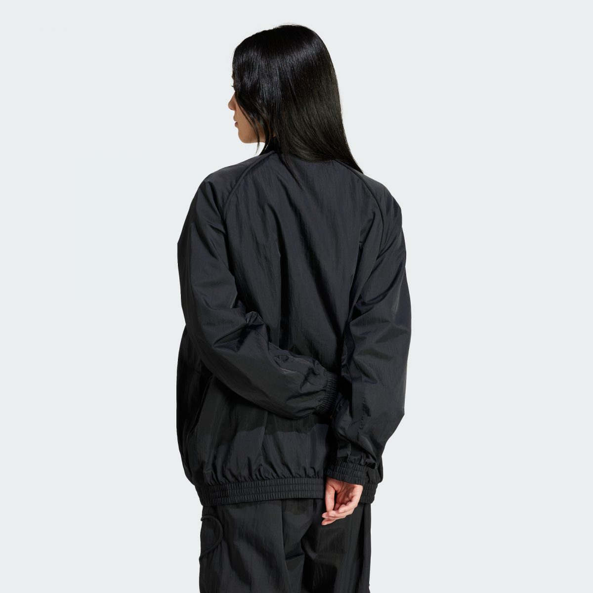 Женская куртка adidas PREMIUM FR TRACK TOP черная фотография