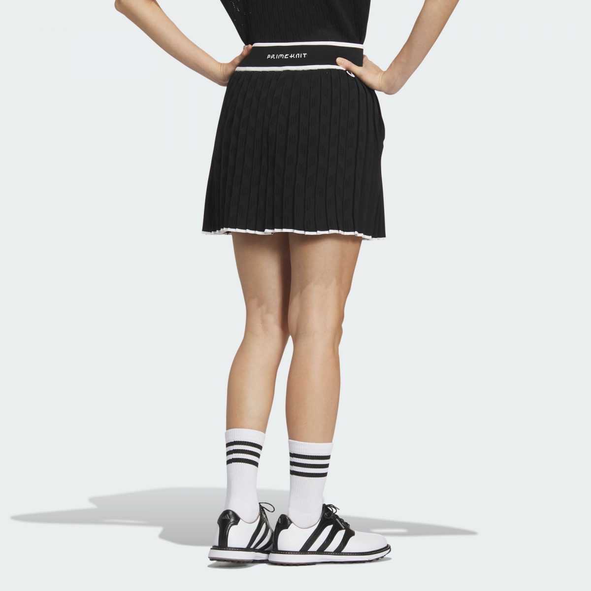 Женская юбка adidas PRIMEKNIT PLEATED SKIRT фотография