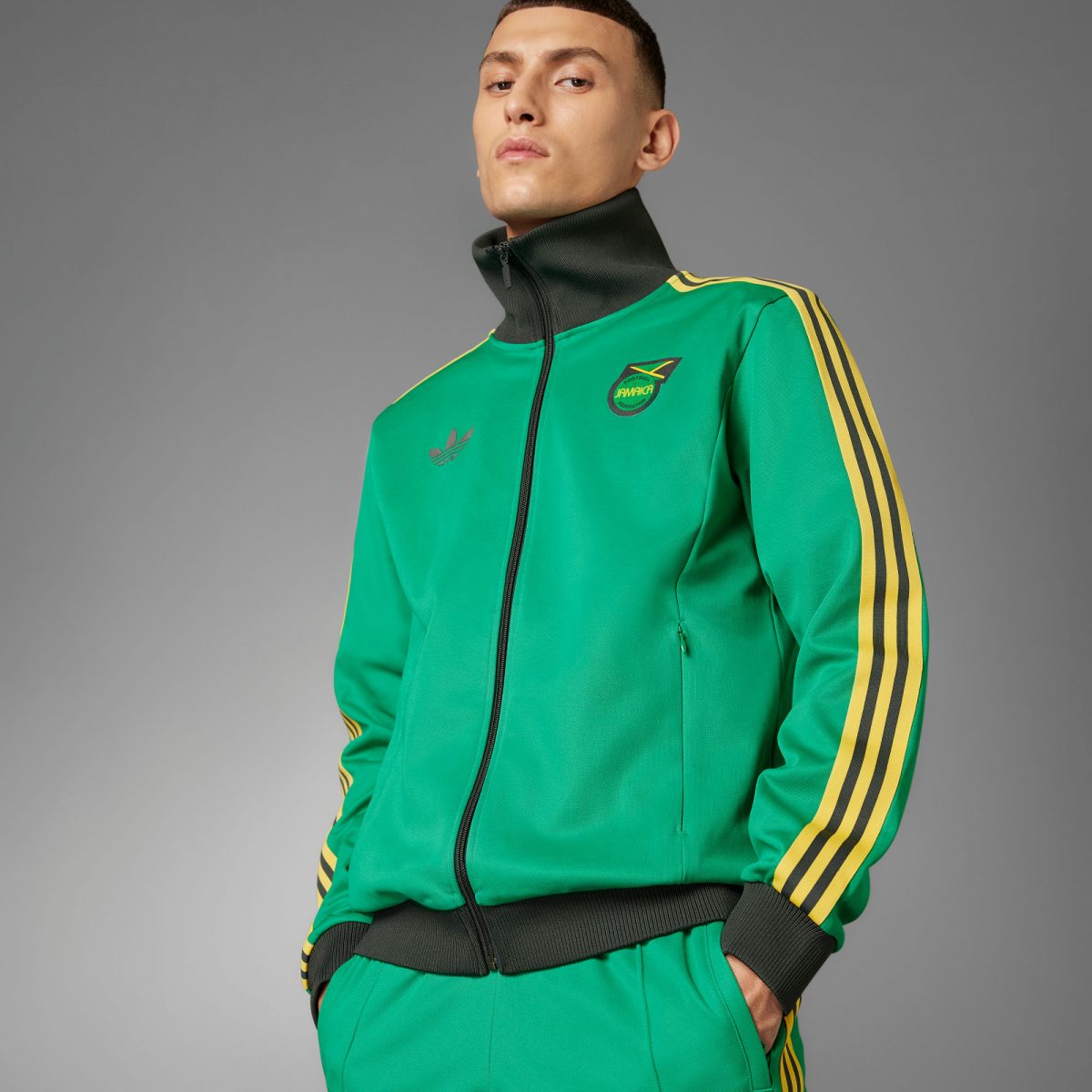 Мужская куртка adidas JAMAICA BECKENBAUER TRACK TOP фото