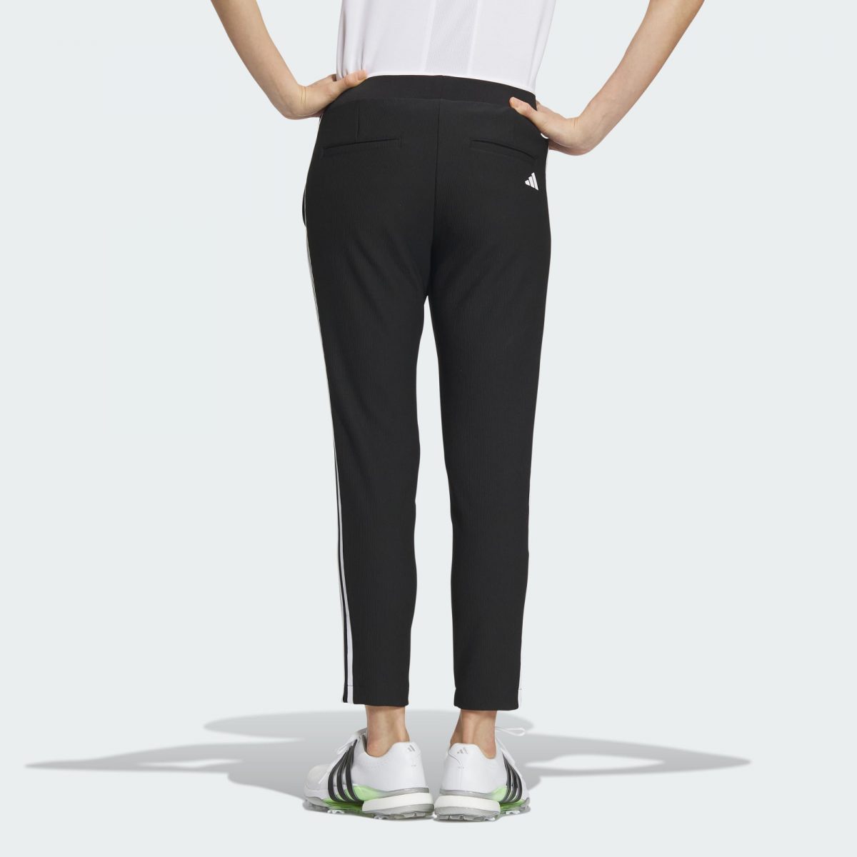 Женские брюки adidas AEROREADY 3-STRIPES SLIM 7/8 PANTS фотография