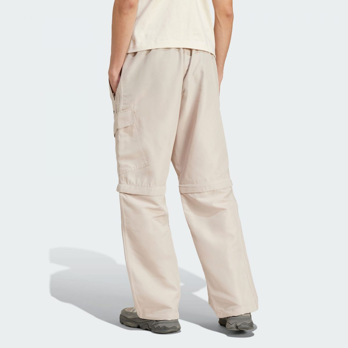 Мужские брюки adidas ZIP-OFF PANTS бежевые фотография