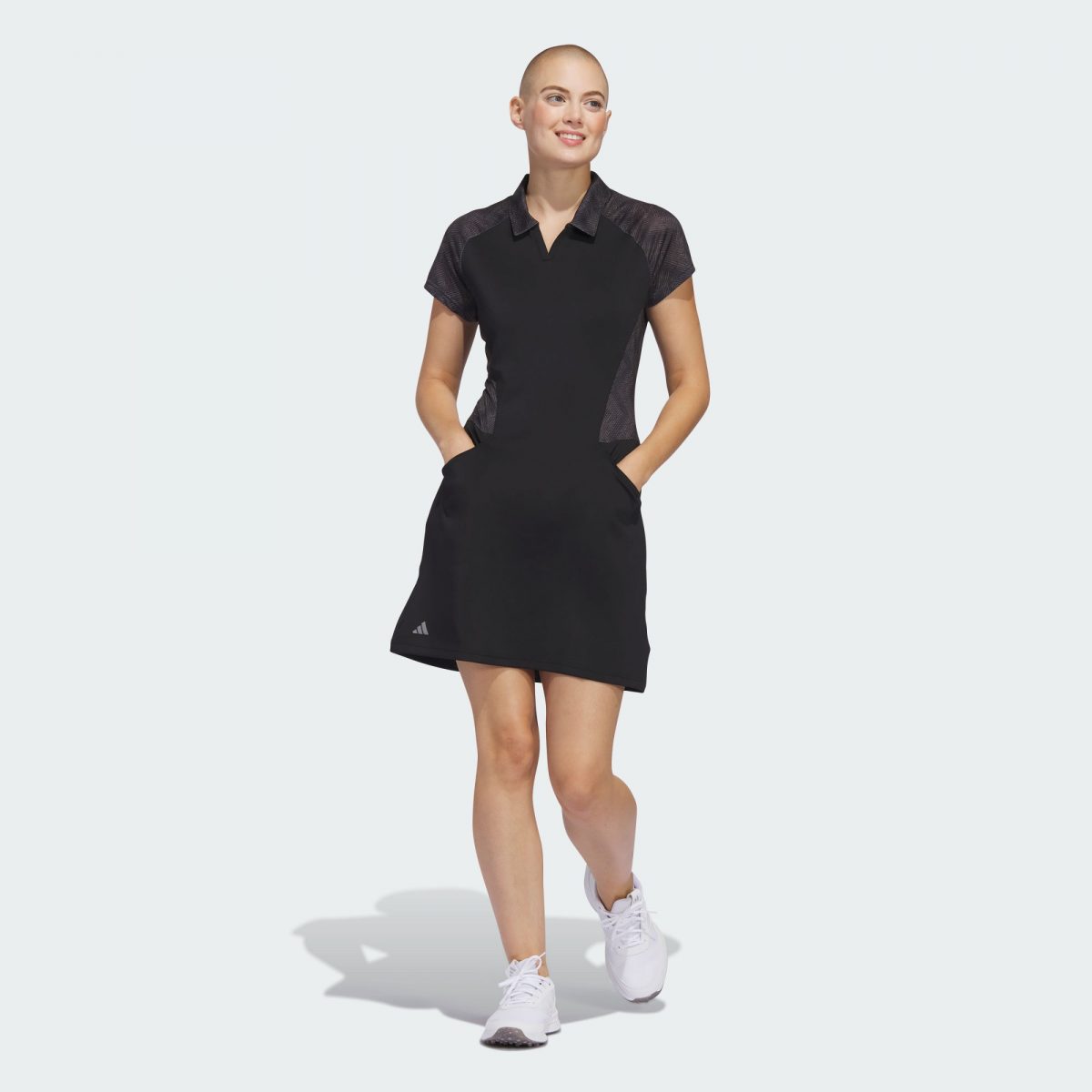 Женское платье adidas ULTIMATE365 SHORT SLEEVE DRESS фото