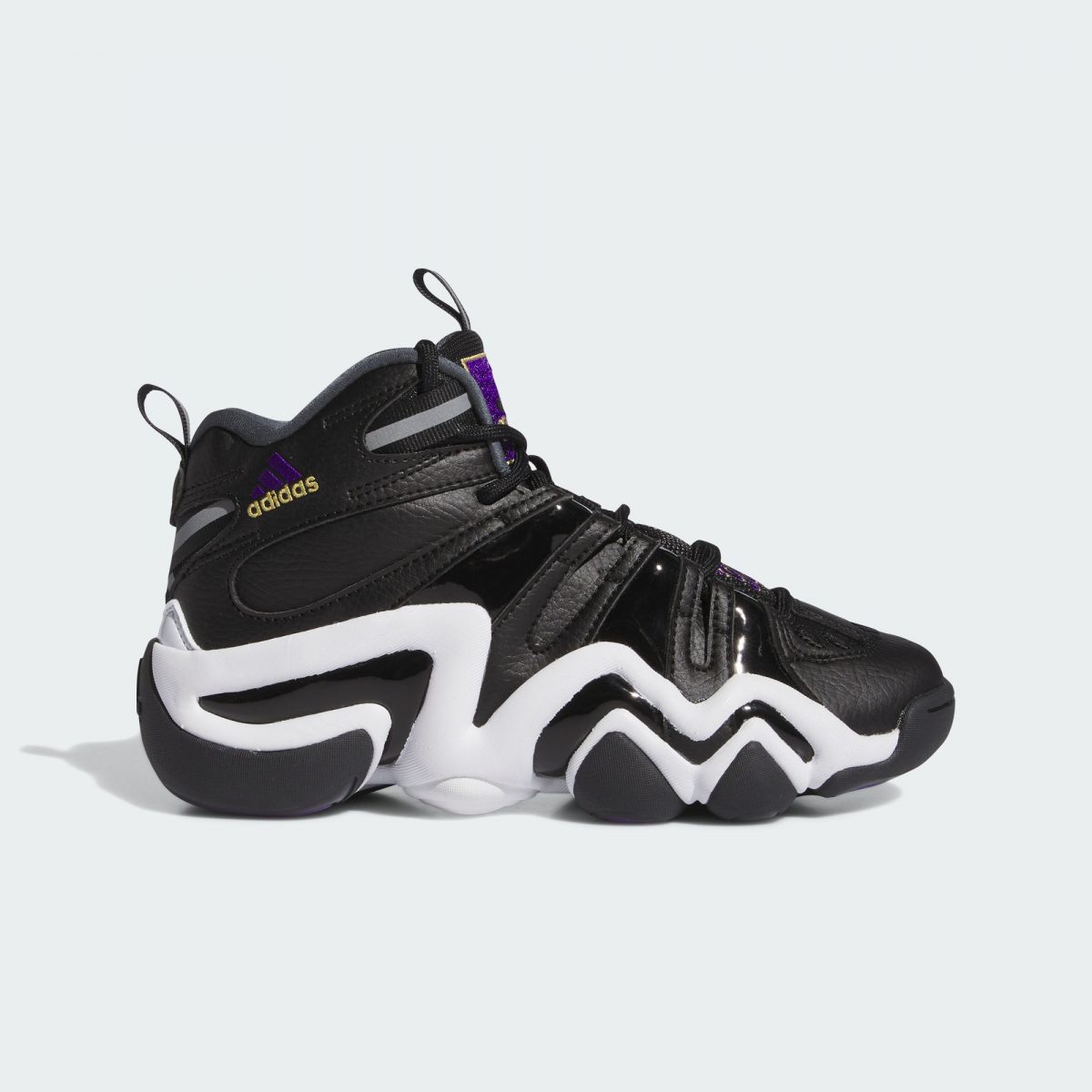 Детские кроссовки adidas CRAZY 8 SHOES черные фото