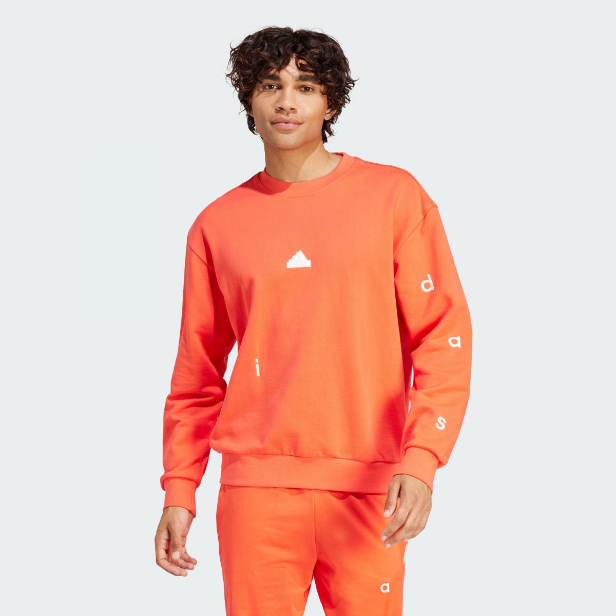 Мужской свитшот adidas EMBROIDERED SWEATSHIRT фото