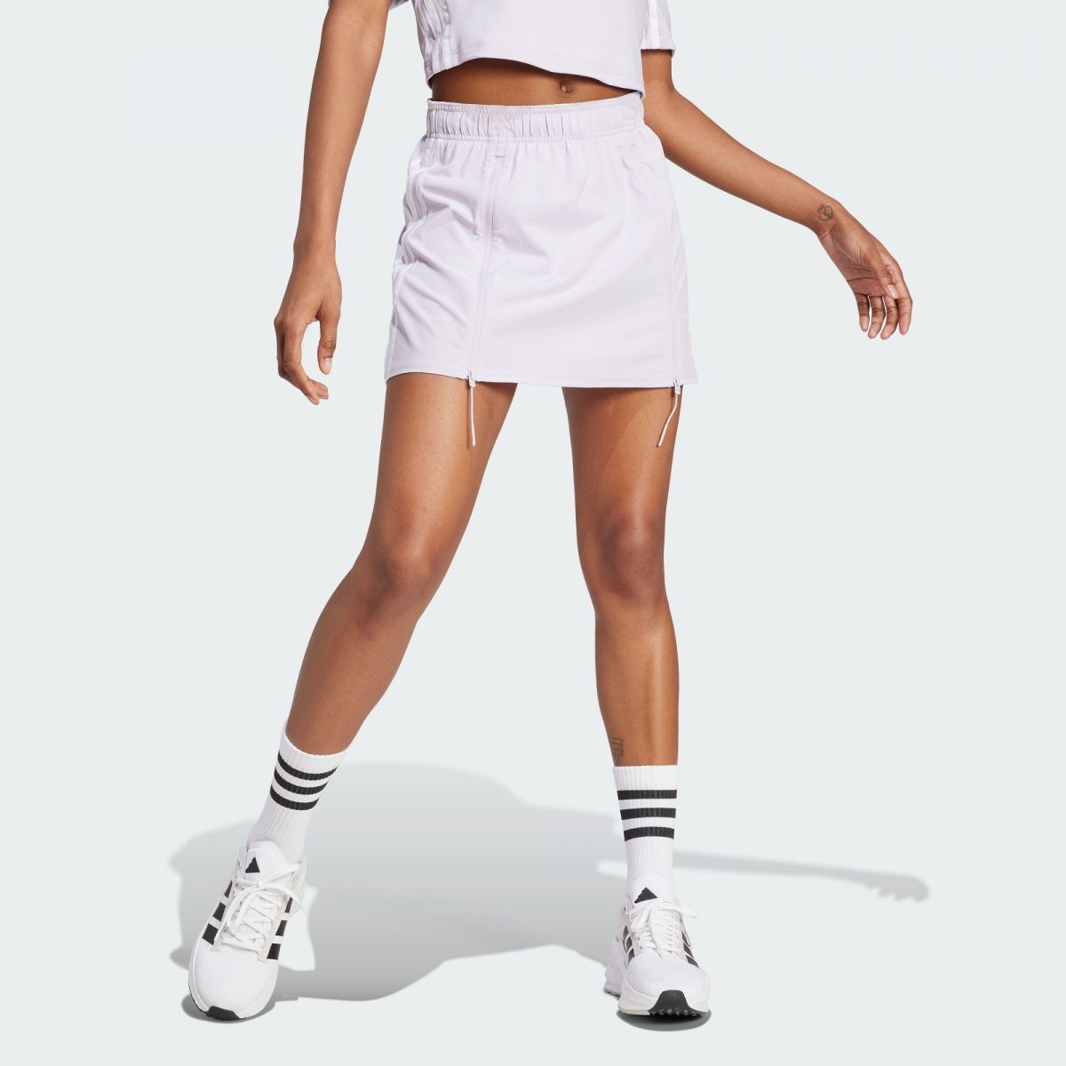 Женская юбка adidas DANCE ALL-GENDER WOVEN SKORT фото