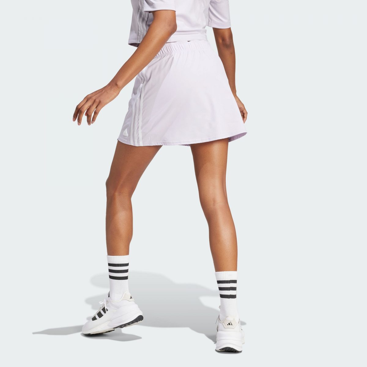 Женская юбка adidas DANCE ALL-GENDER WOVEN SKORT фотография