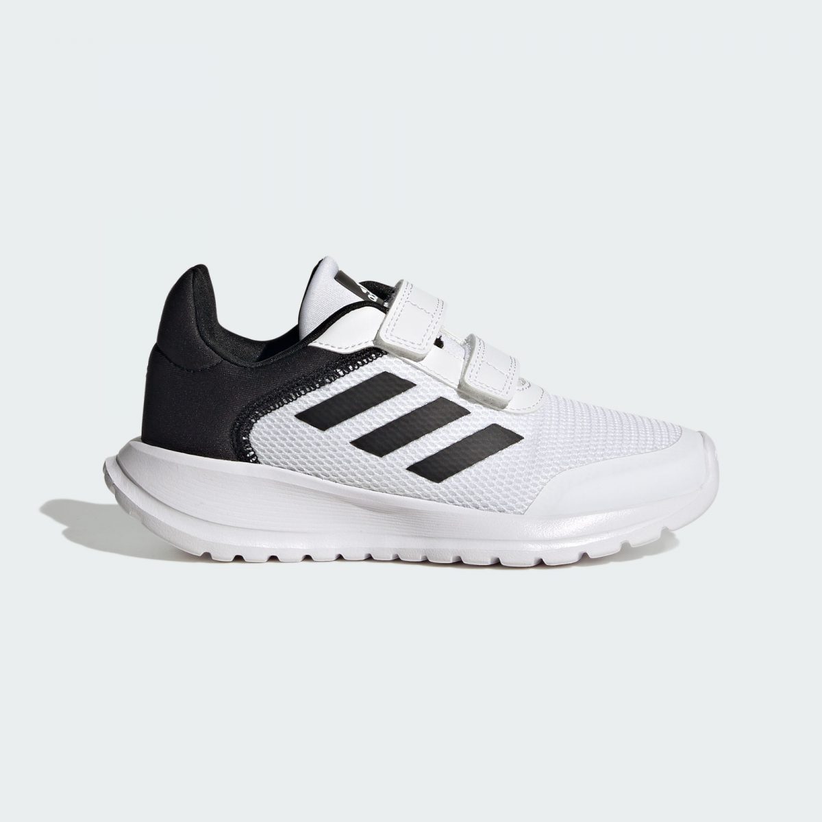 Детские кроссовки adidas TENSAUR RUN SHOES черно-белые фото