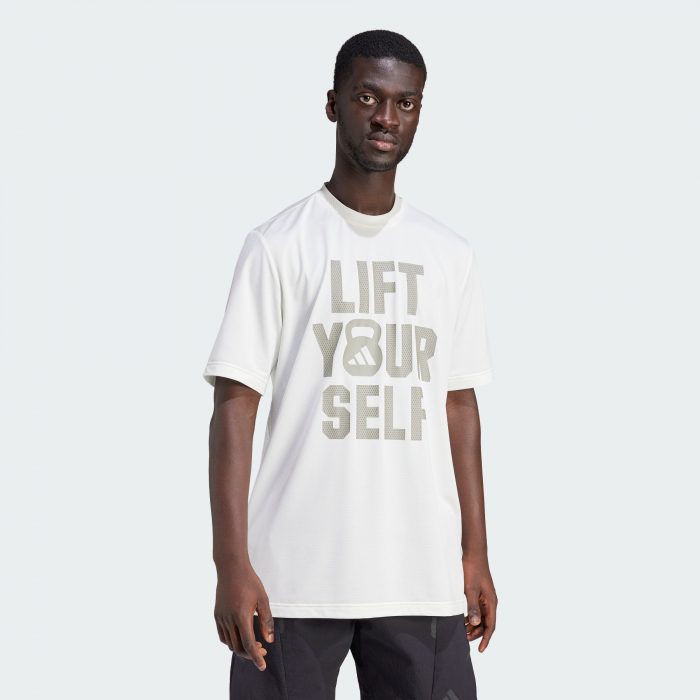 Мужская футболка adidas AEROREADY LIFT YOUR SELF T-SHIRT