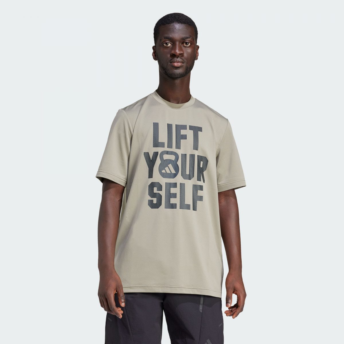 Мужская футболка adidas AEROREADY LIFT YOUR SELF T-SHIRT фото
