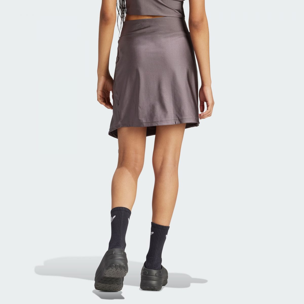 Женская юбка adidas FASHION SATIN MINISKIRT фотография