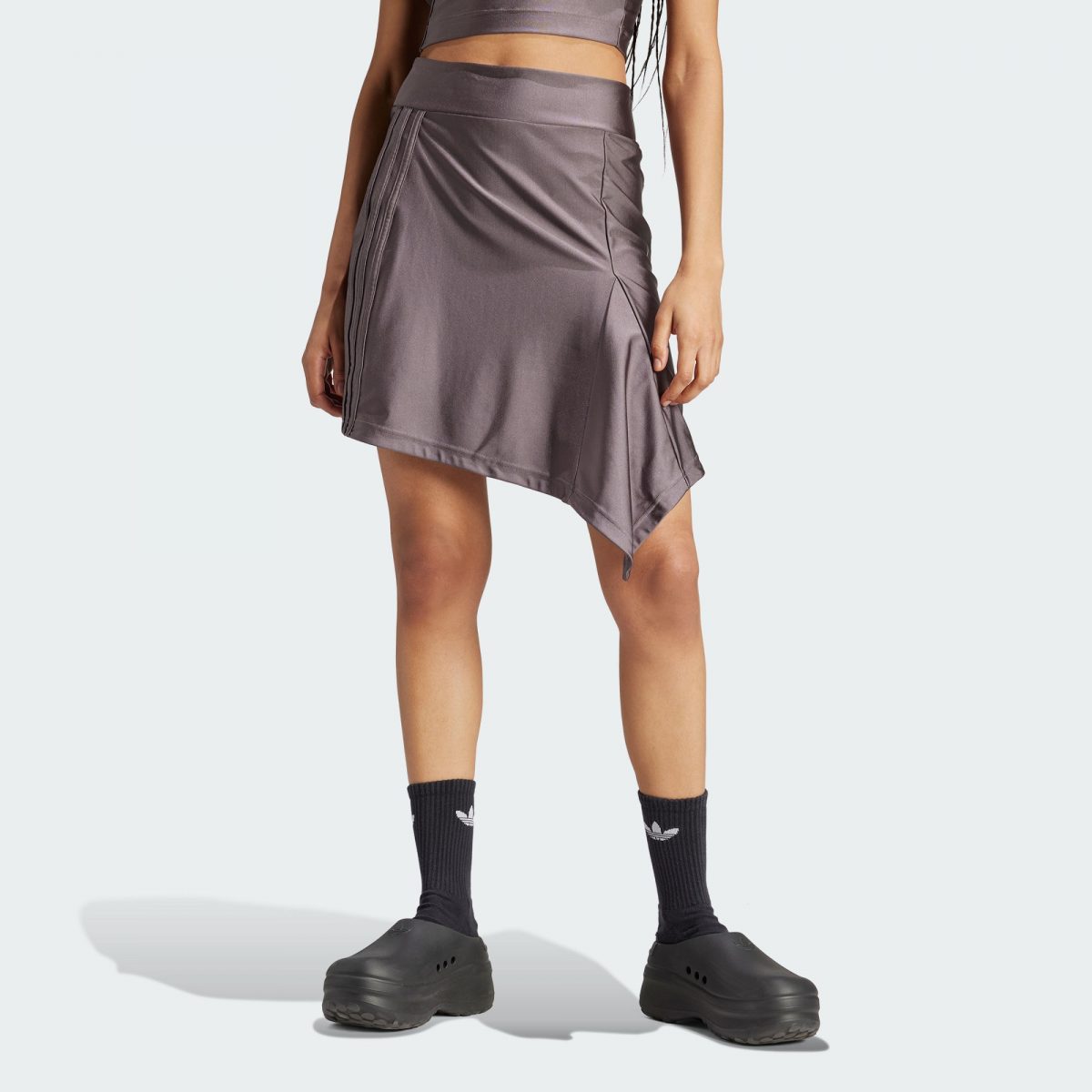 Женская юбка adidas FASHION SATIN MINISKIRT фото