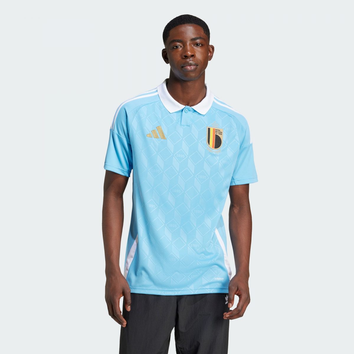 Мужская футболка adidas BELGIUM 24 AWAY JERSEY фото